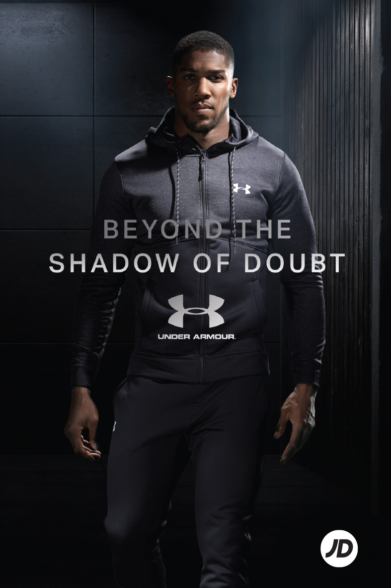 anthony joshua under armour jacket